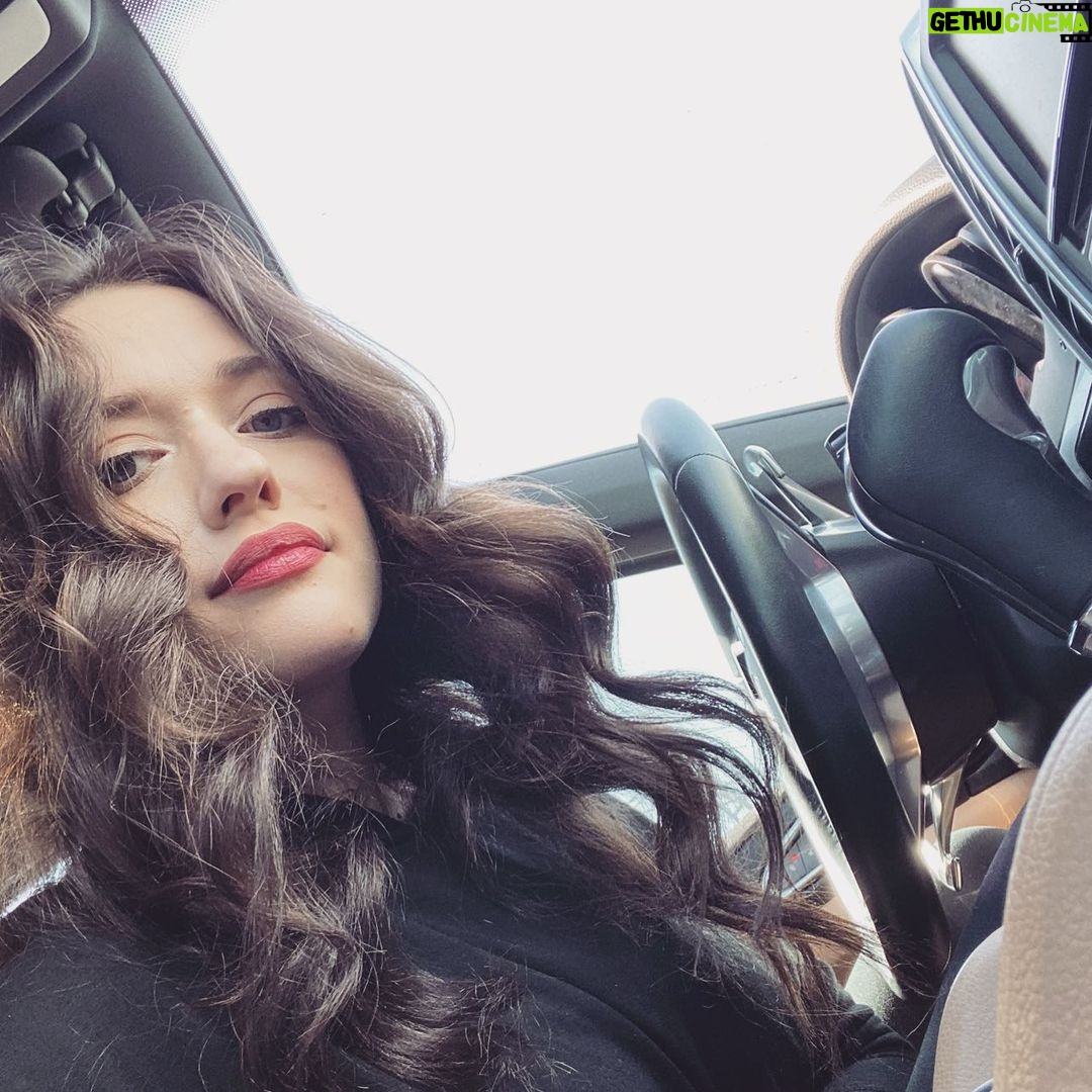 Kat Dennings Instagram - would you believe I’m just OKAY at driving?