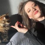 Kat Dennings Instagram - I will post this yearly because look at her tiny nose