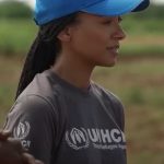 Kat Graham Instagram - I visited Melkadida in Ethiopia last year and saw the devastating impacts of climate change on refugees and their host communities. Since then, the situation has gotten worse. More than ever, affected populations need our support to meet their basic needs and adapt to a changing climate. During my visit, I was met with devastation and heartbreak. Yet, I was also filled with hope. The work led by UNHCR Ethiopia colleagues and partners to help communities adapt to the climate emergency makes a difference. In Melkadida, UNHCR is supporting climate-smart agriculture, sustainable water supply and food production, and clean energy solutions. If you’d like to help, donate to @refugees Link in my bio.