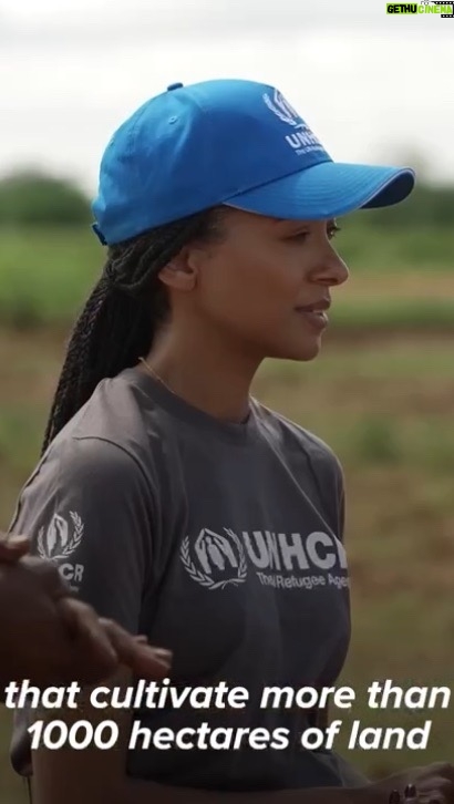 Kat Graham Instagram - I visited Melkadida in Ethiopia last year and saw the devastating impacts of climate change on refugees and their host communities. Since then, the situation has gotten worse. More than ever, affected populations need our support to meet their basic needs and adapt to a changing climate. During my visit, I was met with devastation and heartbreak. Yet, I was also filled with hope. The work led by UNHCR Ethiopia colleagues and partners to help communities adapt to the climate emergency makes a difference. In Melkadida, UNHCR is supporting climate-smart agriculture, sustainable water supply and food production, and clean energy solutions. If you’d like to help, donate to @refugees Link in my bio.