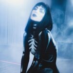 Kat Von D Instagram - 6 DAYS until we release our new single VAMPIRE LOVE! 🖤🧛🏻‍♀️Please make sure to pre-save the song on any and all streaming platforms, it really does makes such a difference! 🖤 *click the link in my bio!* This first image is the single cover artwork, photographed by the talented @s_h_u_r. When I first saw this shot of my beautiful bandmate @sammidoll playing her keytar, it just hit me a certain way! Hope you love it too! The rest of the images in this carousel are of me and my bandmates on the set of filming the music video for Vampire Love - which I can’t wait to share with you, too! Both the song and the music video are premiering Tuesday, October 24! So mark your calendars! And thanks again for pre-saving the song! 🥹🖤