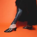 Kat Von D Instagram - The @vondshoes Adele spiderweb high heels have sold out over 5 times already - and while I will be restocking the high heel, I am excited to release the KITTEN HEEL version sooon! 🖤🕷️🕸️ Make sure to follow @vondshoes and sign up for our mailing list to be first to be notified, cuz I’m pretty sure these are gonna sell out fast, too! 🖤 #vondshoes #vegan #veganshoes