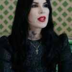 Kat Von D Instagram - TOMORROW’S THE BIG DAY! 🧛🏻‍♀️ My new single “Vampire Love” finally releases on all streaming platforms, as well as the OFFICIAL MUSIC VIDEO on my YouTube channel!🙀 Here’s a little BTS from our 2 days of shooting the epic music video, starring @vinilavonbismark + @waste_of_skin — directed by the amazing @raldez ! REALLY CAN’T WAIT FOR YOU GUYS TO SEE/HEAR IT!! 🥹