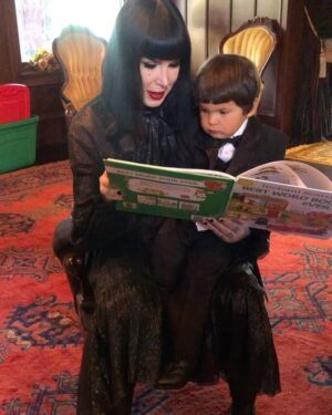Kat Von D Instagram - My Sweet Leafar, 
 I never imagined my favorite thing in the entire world would be to be your mother.  You’ve changed me in all the best ways possible, and I feel like the luckiest woman on the planet because of you!  I can’t wait to discover life with you, and celebrate every day together.🖤 

Happy Mother’s Day to all the amazing mamas out there! 
***and a special shout out to all the only-child mamas - we love our one-hit-wonders! 🖤🥰🖤