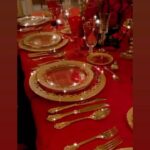 Kat Von D Instagram - Such a special Christmas Eve dinner party here at #CasaVonD this year! ❤️ To be honest, I do believe for those of us [like me] who weren’t blessed with a close family, we are lucky to create our own family amongst friends. Although I have many acquaintances, my circle of friends is small but made up of real ones - that I am so grateful to have! I can’t imagine spending my last Christmas in Los Angeles with anyone other than these wonderful people! I adore you all with all my heart: @iamleah 🖤 @mrpharmacist72 🖤 @sammidoll 🖤 @daveysuicide 🖤 @dimebagzhag 🖤 @blackcitizen 🖤 @tumas_zarskus 🖤 @sassys8n 🖤 @villamelroseantiques 🖤 @edenknievel 🖤 @thebookofimmortality 🖤 @llewellyn 🖤 @prayers 🖤 @coldcave23 🖤 *and a special THANK YOU to Michele over at @center_of_attention_events and her team who spent this Christmas Eve spoiling me and my guests with an elegant party like this! Merry Christmas to everyone! ❤️ Windsor Square, Los Angeles