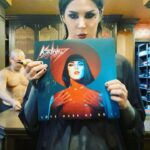 Kat Von D Instagram - In our basement signing all the limited edition RED “Love Made Me Do It” vinyl for you!! ❤️ Can’t believe these are all shipping out next week!! 🙀 If you haven’t gotten yours yet, you can order one exclusively on katvond.com! *link in bio!* *special thank you to @prayers for helping me with the assembly line signage!🙌🏽 #lovemademedoit Los Angeles, California