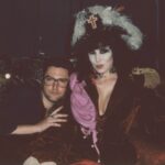 Kat Von D Instagram - With my amazingly talented friend @franzszony on the set of the “Enough” music video shoot. 🖤 Can’t wait to finally share this wild video with you all! Premiering on Wednesday at 9AM [PST] on my YouTube channel. 🖤 *make sure to follow @franzszony if you want to be inspired.🖤 📸: @vincerossi #lovemademedoit