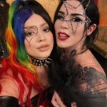 Kat Von D Instagram - Just some wholesome backstage content for you from our #LoveMadeMeDoIt record release party! 🖤 The Belasco