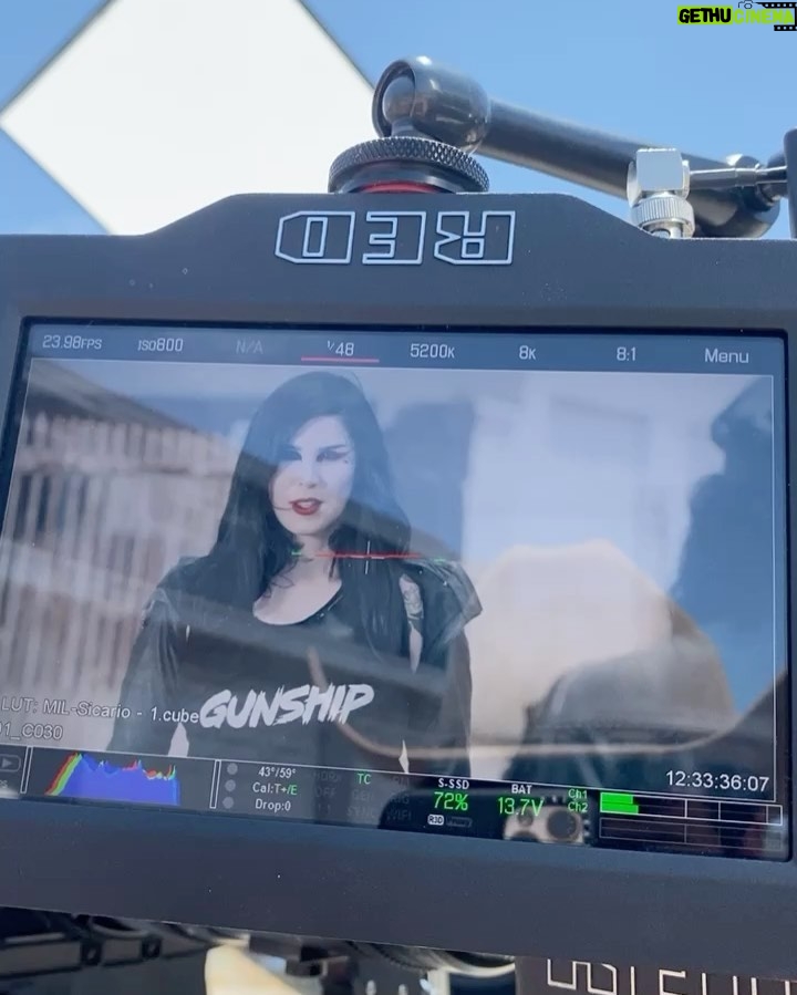 Kat Von D Instagram - Here’s some BTS from our “Fear You” music video shoot! It really does take a village to shoot all this stuff for you guys, and I’m so grateful to everyone who was involved in making this come to life! If you haven’t checked out the music FEAR YOU music video, make sure to watch it all the way to the rolling credits for all the shout outs and thank yous! *link in bio* Plus, it honestly has the sexiest, most dreamy rolling credits ever! 😉 #lovemademedoit San Diego, California
