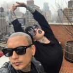 Kat Von D Instagram - Happiest of Birthdays to @prayers! 🖤✨ My beloved husband, the father to my son, and my best friend in the entire world. I love you so much, Rafael. 🖤