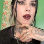Kat Von D Instagram - **and a special THANK YOU to Miles Davis’ son @edavis5000 and the Miles Davis family for all the support, knowing how ridiculous this lawsuit was. If anything, I hope this trial sheds light onto Miles Davis epic legacy, because I know he would have loved Blake’s tattoo and hated that this lawsuit even took place. 🖤 Romans 12:19