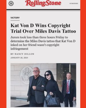 Kat Von D Instagram - LA trip recap 🖤🗡️