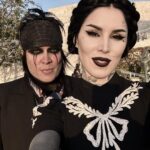 Kat Von D Instagram - A perfect day to catch a sunset and see my favorite paintings at the @gettymuseum with @llewellyn 🖤 The Getty Museum And Gardens