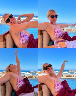 Kate Upton Instagram - always singing the soundtrack of encanto at lunch