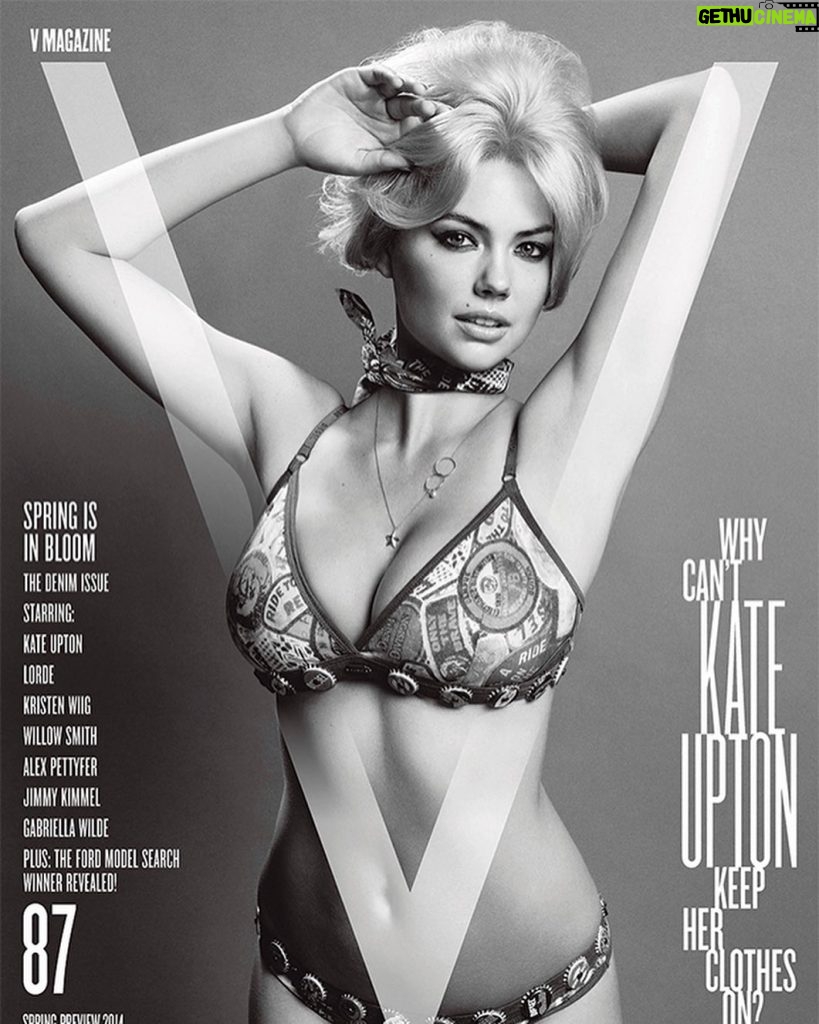 Kate Upton Instagram - When you get two covers in one… loved the creativity of this shoot!