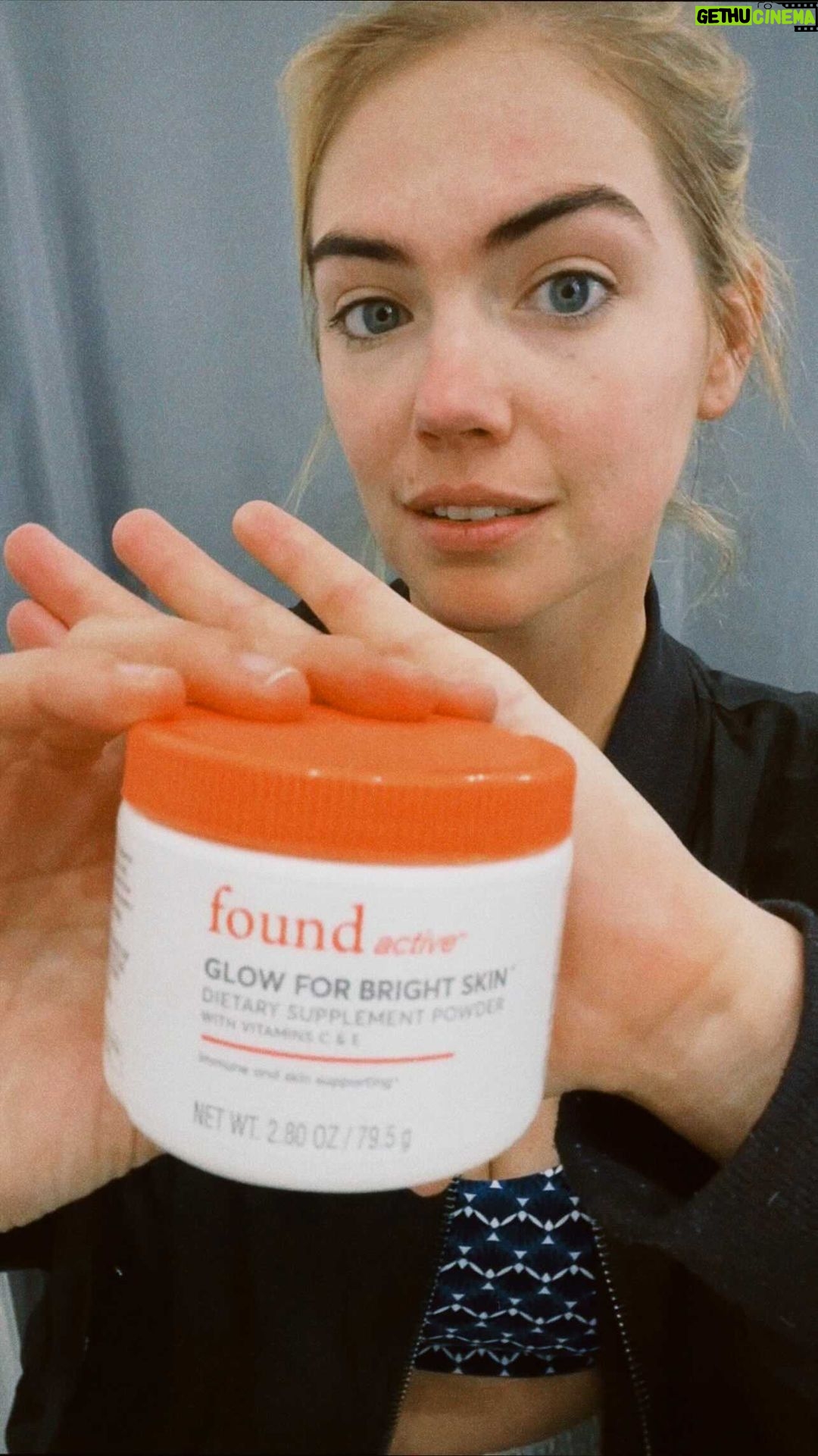 Kate Upton Instagram - I love playing around with different skincare products, and I finally found the perfect post-workout routine thanks to @foundactive! Don’t worry, #FoundActive SPF is coming soon 😉 Shop all other products now on Amazon and FoundActive.com!