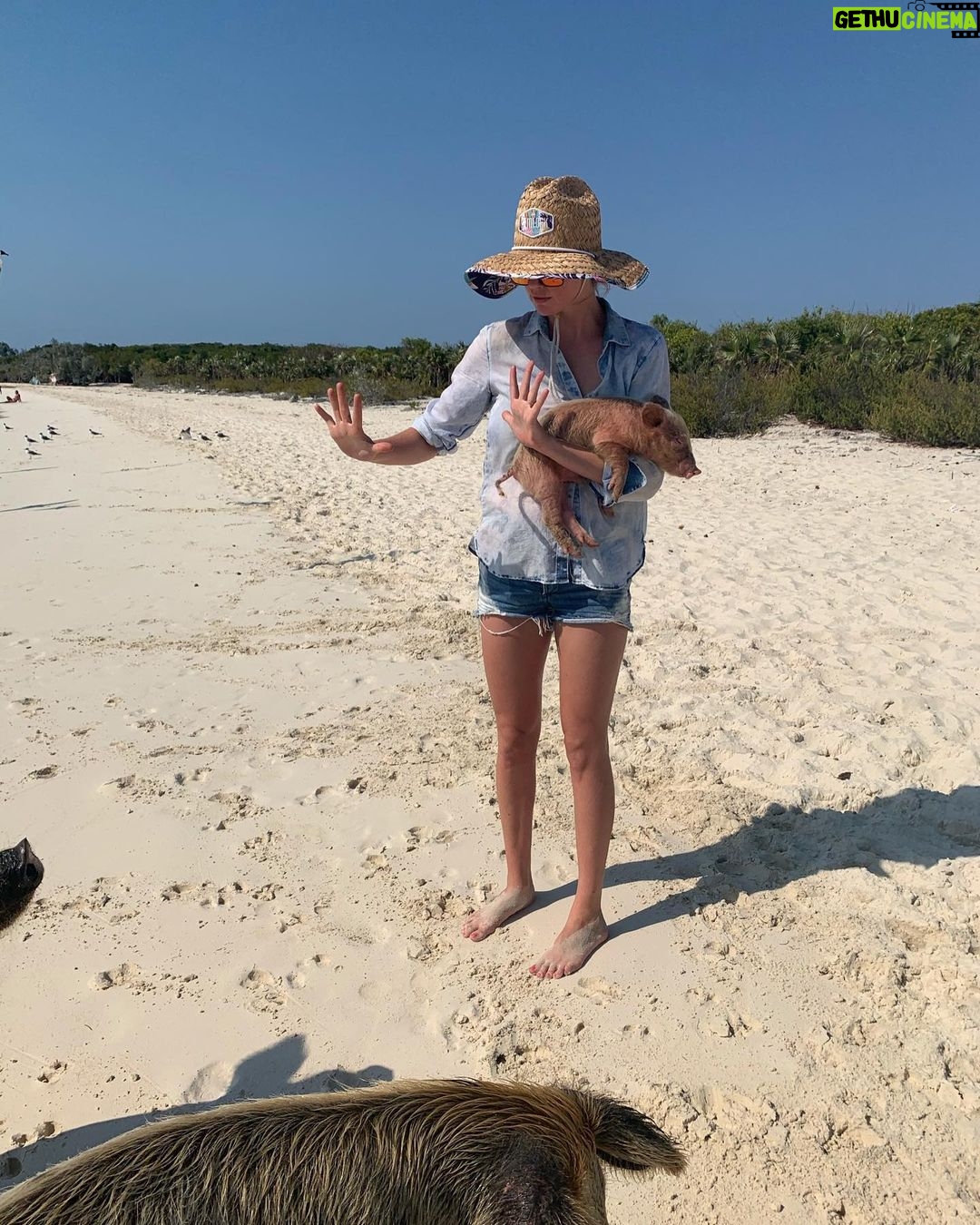 Kate Upton Instagram - Sometimes you gotta put some pigs in their place... amirite?