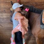 Kate Upton Instagram – Horse hugs 💕