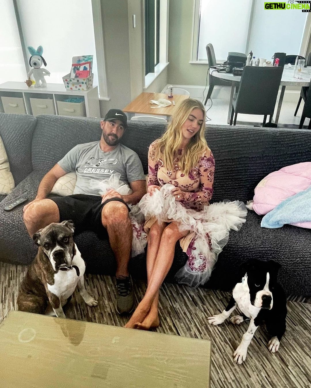Kate Upton - 74.1K Likes - This is what having a photoshoot during quarantine looks like... playing dress up at the house!