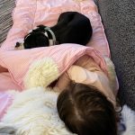 Kate Upton Instagram - Name a cuter nap buddy... I’ll wait. 🥺💕