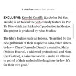 Kate del Castillo Instagram – 🙏♥️🎬🎥🎦📽️