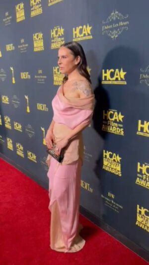 Kate del Castillo Instagram - Last Night at @hollywoodcriticsassociation thanks for the invite. 

#volveracaer only on @vixplus
🫶 @joseinla
#katedelcastillo 
Wardrobe 👗 @maisonmesa
Styling @blancopop @betoescamilla
Makeup 💄 @_makeupbybrenda