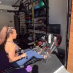 Kate del Castillo Instagram - Thanks @echelon.fit @fitnesscorpmx @jproval I’m still learning how to row but it’s definitely an amazing workout!!! Gracias!! Estoy aprendiendo apenas pero me encanta!