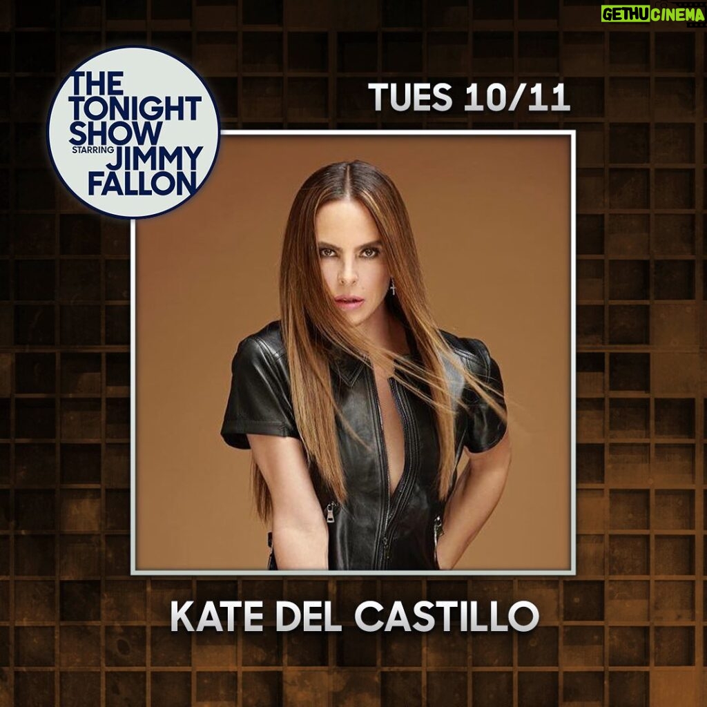 Kate del Castillo Instagram - Esta noche @JimmyFallon and @FallonTonight #FallonTonight New York, New York