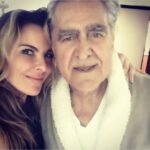 Kate del Castillo Instagram - #tbt con mi apá #ericdelcastillo #daddyslittlegirl 😂♥️