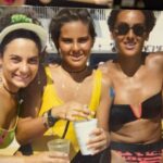 Kate del Castillo Instagram - #tbt wow aquellas épocas en el Villa Verá en Acapulco! Aquí con mi sis @vdelcastillotv y mi prima @angie.trillo hace poquito 🙄