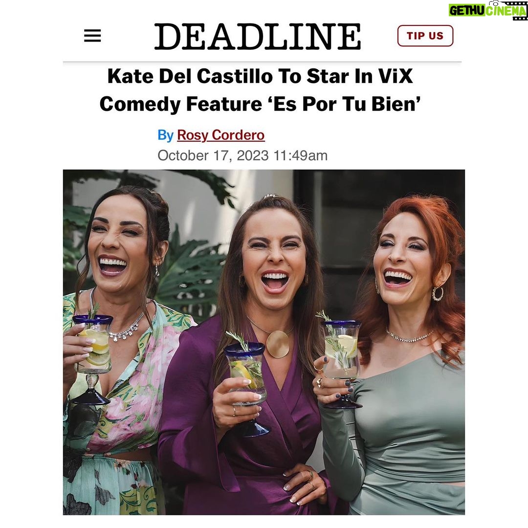 Kate del Castillo Instagram - 🙏♥️🎬🎥🎦📽️