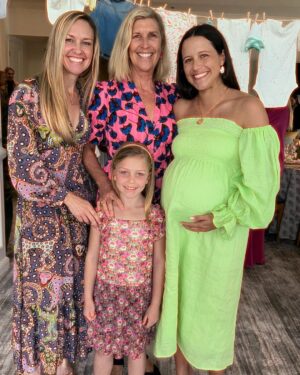 Katie Couric Instagram - Three weeks until B day!  Ellie’s baby shower was a celebration of love and friendship through the years.  If I couldn’t  fit you here check my stories tomorrow. Thank you to everyone who came and made it so special for Ellie and the baby to be!  Bringing a baby into the world—the ultimate act of love and hope. I am so excited!!! (What do you think she’s having? It’s going to be a delivery room surprise!!!!) 💗💙👶🏻🧸🍼🚂