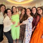 Katie Couric Instagram - Three weeks until B day! Ellie’s baby shower was a celebration of love and friendship through the years. If I couldn’t fit you here check my stories tomorrow. Thank you to everyone who came and made it so special for Ellie and the baby to be! Bringing a baby into the world—the ultimate act of love and hope. I am so excited!!! (What do you think she’s having? It’s going to be a delivery room surprise!!!!) 💗💙👶🏻🧸🍼🚂 Los Angeles, California