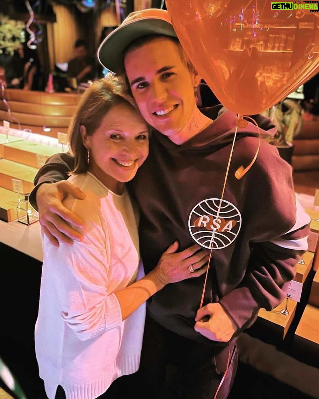 Katie Couric Instagram - Happy Birthday Biebs. Can’t believe you’re 30 😳 🥳 #fbf #happybirthday