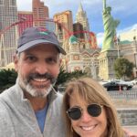 Katie Couric Instagram - A huge thank you to the @fslasvegas for their graciousness and hospitality—the perfect place to recharge during our whirlwind weekend in @vegas ! So wonderful, after walking for hours (and eating for days) to have such a serene sanctuary to put our feet up. (And after all those steps, my feet needed a break!) Loved being so close to the strip but off it—away from the casinos. (I’m not a big gambler😎) Thank you to the wonderful staff for making our stay—once we got to our room—so relaxing!!! #lovefourseasons #vivalasvegas Four Seasons Las Vegas
