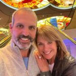 Katie Couric Instagram - Wow! What a weekend in @vegas !!! @johnmolner planned an incredible getaway. @u2 at The Sphere was unbelievable (the videos don’t do it justice but hopefully you get the idea!) Thank you @desireegruber for hooking us up and @kaleenl for hosting us!! (And taking us to see @brunomars at his new hotspot to boot!) Also fun to run into @kellyripa ⭐️Before the concert, we had a delicious dinner at @lpmrestaurants_us (La PetiteMaison) Saturday, lunch at @monamigabibistro then @copperfield (I had forgotten how funny he is!) dinner at @mayfairsupperclublv (I want the job crooning “At Last” there…if only I could sing!) and ending the night at #thebeatleslove with @cirquedusoleil—wow I can’t believe I never saw this—such talent—and energy! It was a visually stimulating weekend to say the least! Thanks @jaretkeller for the fantastic suggestions!!! ❤️(between walking 14,000 steps a day and all this activity I AM EXHAUSTED!!!!!!!😴) #leavinglasvegas #lovefourseasons (by the way isn’t the graphic artwork spectacular? That first shot reminded me a little of a colon but that’s me lol) Las Vegas, Nevada