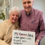 Katie Couric Instagram - Listen to your elders, kids! How sweet are these residents at Warde Senior Living in Windham, New Hampshire who shared their best relationship advice?! 🥹❤️💕 HAPPY VALENTINES DAY to my IG community who I love so much. 🫶 Credit: @storyfulvideo #valentines #valentinesday #vday #love