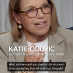 Katie Couric Instagram - As the number of social channels grows, the challenge of connecting with audiences does too.🤔In this clip from Future Ready by #ThinkWithGoogle, @CAA_Sports executive @lisjoseph tells me that authenticity is key. 🔑 #ad