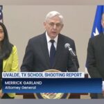 Katie Couric Instagram - “Their loved ones deserved better.” 💔 After a long wait, the DOJ’s detailed report about the Uvalde school shooting is here — and the findings are scathing. Attorney General Merrick Garland held a press conference, discussing the “cascading failures of leadership, decision-making, tactics, policy, and training” for the tragedy, which left 22 people dead, including 19 children. I’m breaking down the key findings with award-winning journalist @tplohetski at the link in my bio. 🔗 #uvalde #uvaldetexas #robbelementary #doj #merrickgarland