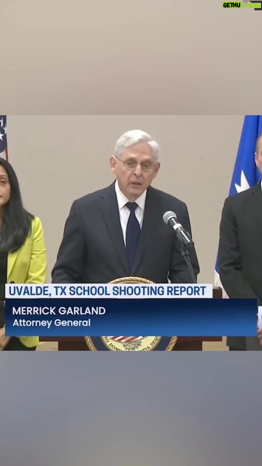 Katie Couric Instagram - “Their loved ones deserved better.” 💔 After a long wait, the DOJ’s detailed report about the Uvalde school shooting is here — and the findings are scathing. Attorney General Merrick Garland held a press conference, discussing the “cascading failures of leadership, decision-making, tactics, policy, and training” for the tragedy, which left 22 people dead, including 19 children. I’m breaking down the key findings with award-winning journalist @tplohetski at the link in my bio. 🔗 #uvalde #uvaldetexas #robbelementary #doj #merrickgarland