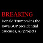 Katie Couric Instagram - 🚨 Former president Donald Trump beat his two closest rivals for the Republican nomination in the first balloting of 2024, the Associated Press reported. Per @washingtonpost, Monday night’s caucuses across Iowa kicked off the Republican presidential nominating process, as voters finally weighed in after months of campaigning. Florida Gov. Ron DeSantis, former U.N. ambassador Nikki Haley and entrepreneur Vivek Ramaswamy made late-hour appeals before caucuses convened at 7 p.m. Central. Now, the Republican calendar will turn to New Hampshire, where polling shows Mr. Trump is expected to face a strong challenge from Ms. Haley in a state where independent voters can also cast ballots. The Nevada GOP will hold caucuses on Feb. 8, followed by South Carolina’s primary on Feb. 24. #iowa #iowacaucus #news