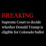 Katie Couric Instagram - 🚨 The Supreme Court on Friday agreed to decide whether former President Donald J. Trump is ineligible for Colorado’s Republican primary ballot because he had engaged in insurrection in his efforts to overturn the 2020 election. According to @nytimes’ reporting, the case, which could alter the course of this year’s presidential election, will be argued on Feb. 8. The court will probably decide it quickly, as the primary season will soon be underway. Mr. Trump asked the Supreme Court to intervene after Colorado’s top court disqualified him from the ballot last month. That decision is on hold while the justices consider the matter. The case turns on the meaning of Section 3 of the 14th Amendment, ratified after the Civil War, which bars those who had taken an oath “to support the Constitution of the United States” from holding office if they then “shall have engaged in insurrection or rebellion against the same, or given aid or comfort to the enemies thereof.” Congress can remove the prohibition, the provision says, but only by a two-thirds vote in each chamber. This is a developing story with updates to come. #breakingnews