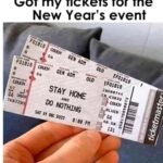 Katie Couric Instagram - Lol. We are actually going out to dinner but thought this was so funny. Especially the seat location. As the song says, What are you doing New Year’s, New Year’s eve? (Happy, healthy 2024 to all of you…❤️🎉🥳🎊🍾🥂)
