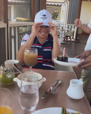 Katie Couric Instagram - Happy birthday to me…thank you @johnmolner for sweeping me away to @fsnevis for a romantic bday celebration! And thank you to everyone here for making me feel so special. ❤️

Here are my tips for aging well (which granted I don’t always do!)
1. Have an attitude of gratitude 
2. Move your body even if there is a little more of it to move 
3.  Don’t be too hard of yourself (perfect is the enemy of good) 
4. Keep your reading glasses off when you look in the mirror 🤓 
5. Never stop being curious and open to learning
6. You get what you give 
7. Be empathetic and compassionate. 
8. Listen to music that makes you happy (or contemplative, depending on your mood)
9. Don’t take anyone or anything for granted—tell the people in your life how much they mean to you.
10. Never lose that sense of wonder (like when we saw a hummingbird this morning)
I’m sure I could think of some more, but 10 is a nice number. Oh and also laugh a lot. (And eat chocolate cake for breakfast apparently) 
I’m grateful for all of you. 
Birthday wishes welcomed and strongly encouraged. ❤️ #fsnevis #ageisjustanumber #i❤️bdays #67baby