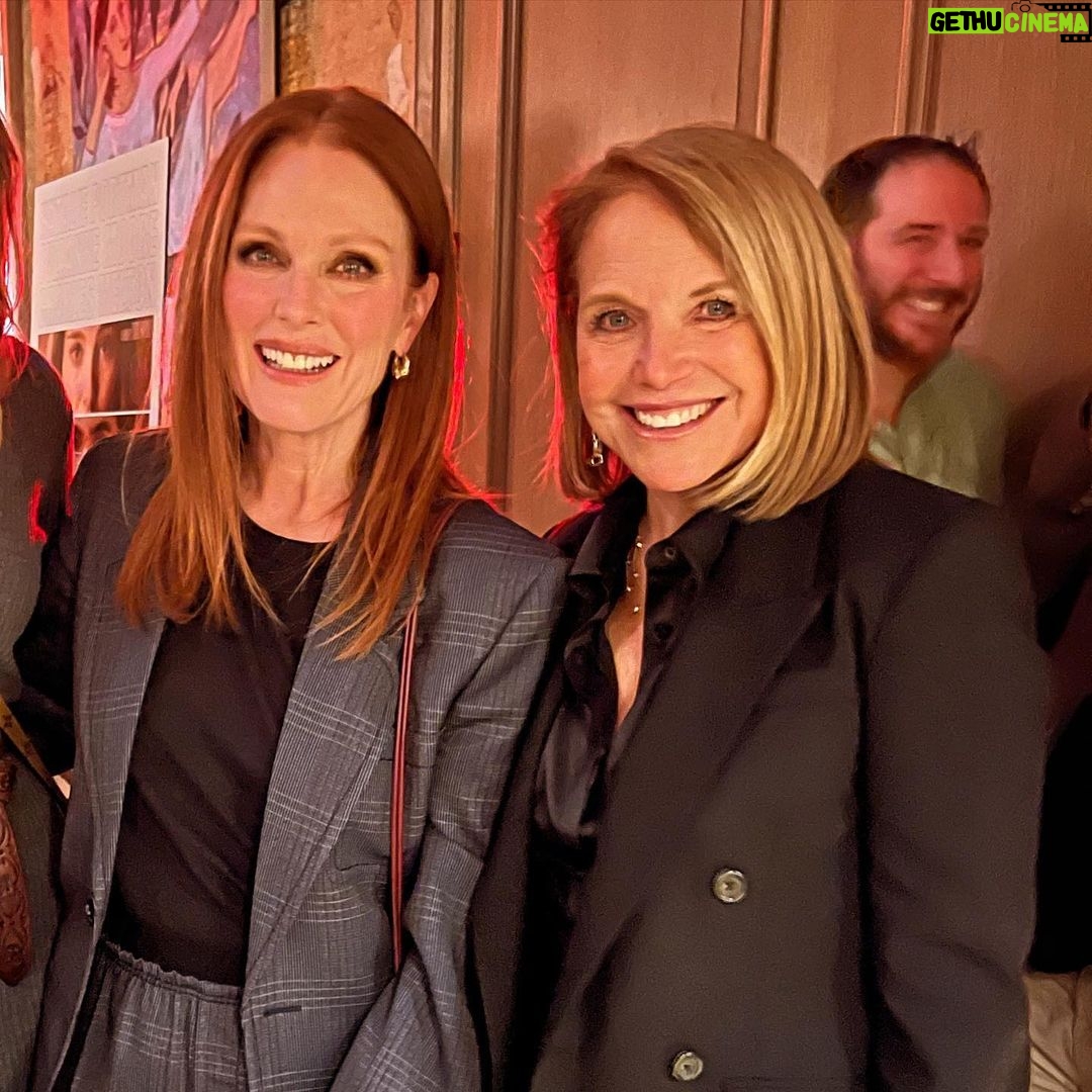 Katie Couric Instagram - One night, two great women. #maydecember #barbie #wcw 💕 New York, New York