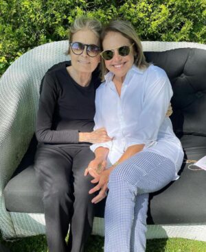 Katie Couric Instagram - Many of us owe a huge debt of gratitude to @gloriasteinem on this day, her 90th birthday. As the undisputed leader of second wave feminism, Gloria’s activism has paved the way on the path to equal rights.  She is an unparalled advocate for social justice, reproductive rights and on top of that, she’s simply a remarkable human—kind, generous and compassionate. 💟 Gloria, we send you wishes for the happiest birthday today. But we are also sending you a giant thank you for everything you’ve done and everything you are. 🙌