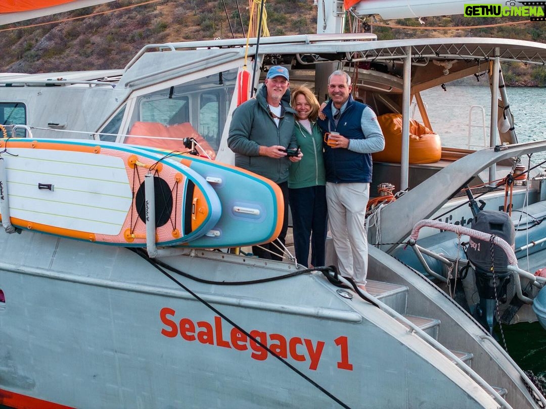 Katie Couric Instagram - I will use any excuse to post about my friends @paulnicklen and @mitty and the life-changing whale watching trip they took @johnmolner and me on in early 2023! ๐ ๐คฉ These wonderful human beings are the co-founders of the nonprofit @sealegacy and they're on a mission to celebrate our planetโs precious bodies of water, while giving us an up-close-and-personal look at their work. ๐ธ I'm so excited to share that my newsletter, Wake-Up Call, now has a new column called Ripple Effect where this dynamic duo will be regularly sharing their adventures on the ocean and what we can all do to protect it. ๐ We kick things off today with a look at how @sealegacy safeguards these unique environments โ and make sure you're subscribed to Wake-Up Call to never miss the newest write-up! Click the link in my bio to learn more. ๐ #sealegacy #wakeupcall #rippleeffect #paulnicklen #conservancy