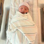 Katie Couric Instagram - John Albert Dobrosky was born on his due date, Saturday, March 23rd at 8:23 am, just shy of seven pounds. He will be called Jay in honor of his maternal grandfather. Albert is after Mark’s paternal grandfather. Mom and Dad (Ellie and Mark) are over the moon 🌕 (it was a full moon) I am thrilled to have my first grandchild, Carrie can’t wait to be a cool Aunt and Molner is enjoying handing out cigars. We feel so blessed. 💙🥰🍼👶🏻💙 I wrote about the special day in Wake-Up Call, so click the link in my bio to read it! ❤️