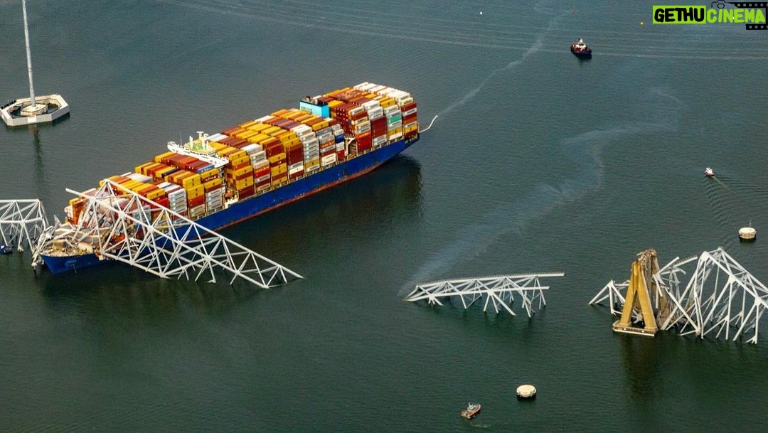 Katie Couric Instagram - ‼️ UPDATE‼️ The six people who were unaccounted for after the Baltimore Key Bridge collapse are not likely to be found alive, officials said Tuesday night, per @washingtonpost reporting. Search and rescue efforts were suspended about 7:30 p.m. Tuesday. ————————————————————————————— The container ship that rammed into Baltimore’s Francis Scott Key Bridge just before 1:30 am on Tuesday morning lost power and issued a mayday call shortly before the disaster, giving officials a brief chance to stop cars and try to evacuate the span before it fell into the river. By Tuesday afternoon, six construction workers who had been fixing potholes on the bridge remained missing as divers and other emergency workers on boats and helicopters continued to search for them. Two others had been rescued, one without injury, one in serious condition. The most recent federal data shows the bridge was rated as being in fair condition overall before the crash. In a press conference on Tuesday afternoon, President Biden said he expects that the federal government will pay for the “entire cost” of rebuilding the bridge, and called on Congress to support efforts to fund the repairs. #breakingnews