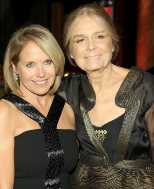 Katie Couric Instagram - Many of us owe a huge debt of gratitude to @gloriasteinem on this day, her 90th birthday. As the undisputed leader of second wave feminism, Gloria’s activism has paved the way on the path to equal rights.  She is an unparalled advocate for social justice, reproductive rights and on top of that, she’s simply a remarkable human—kind, generous and compassionate. 💟 Gloria, we send you wishes for the happiest birthday today. But we are also sending you a giant thank you for everything you’ve done and everything you are. 🙌